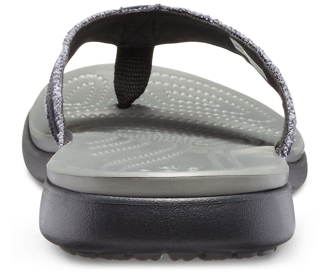 Crocs men's santa cruz canvas flip flop best sale