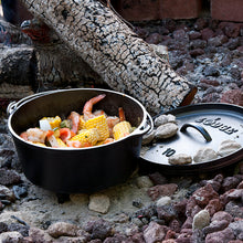 Load image into Gallery viewer, Cast Iron Camp Dutch Oven
